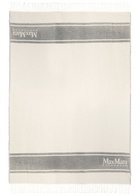 Max Mara Beachwear Logo-jacquard Fringed Cotton Towel
