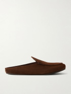 VINNY's - Donnie Suede Loafers - Brown