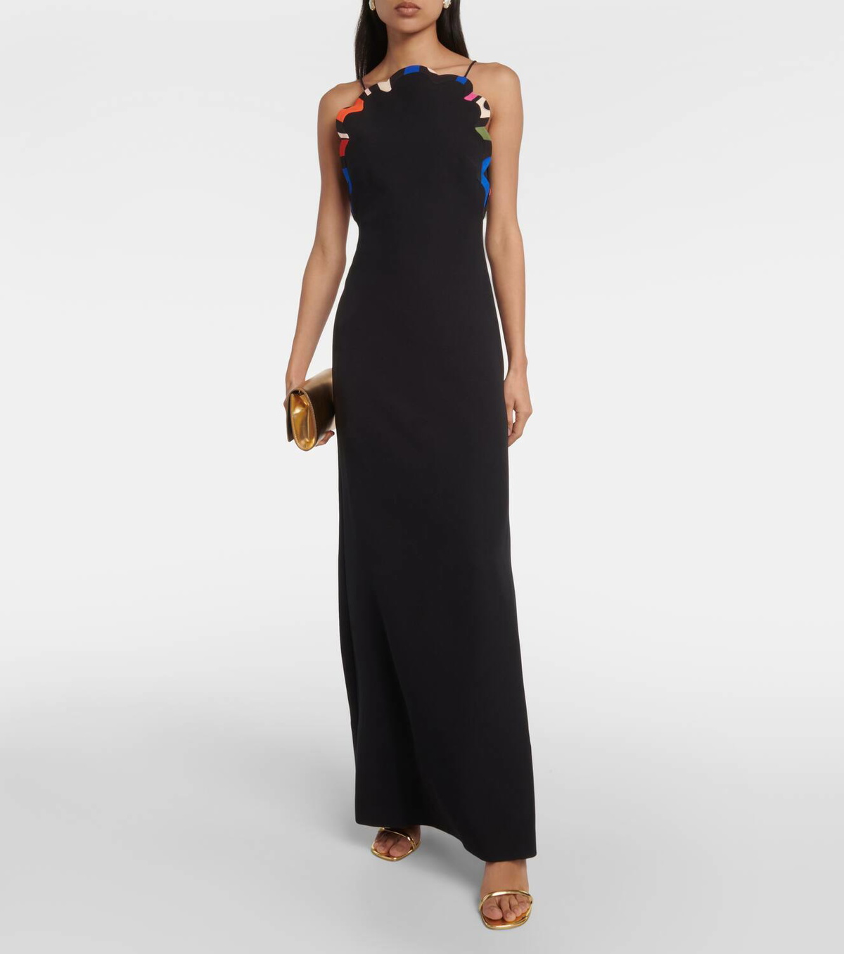Pucci Scalloped gown Emilio Pucci