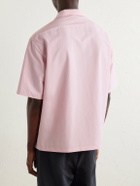 Jil Sander - Spread-Collar Poplin Shirt - Pink