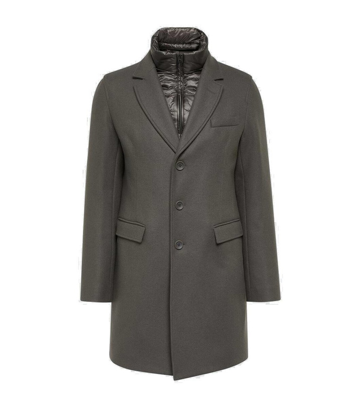 Photo: Herno Wool-blend overcoat