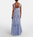 Chloé Floral cotton voile maxi dress