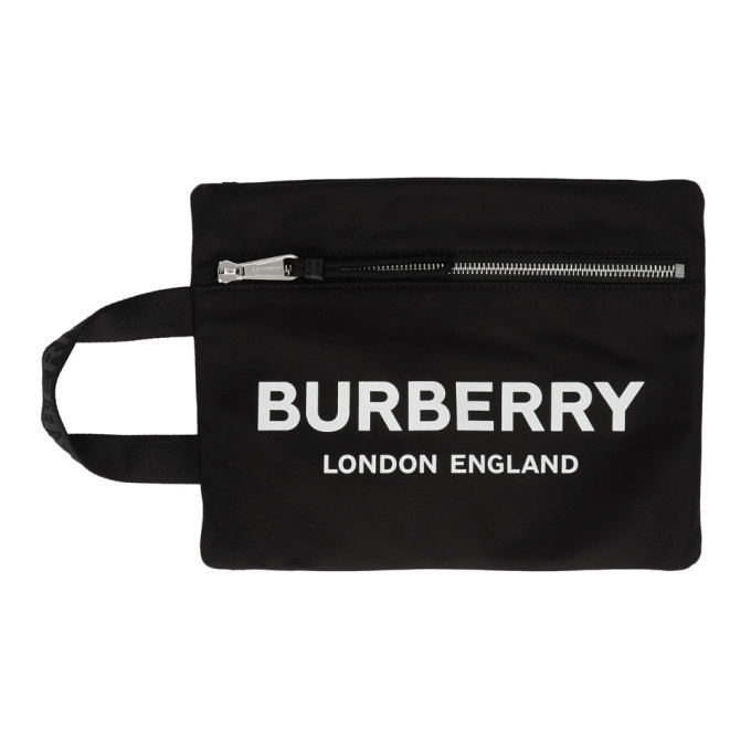 Photo: Burberry Black Handle Pouch