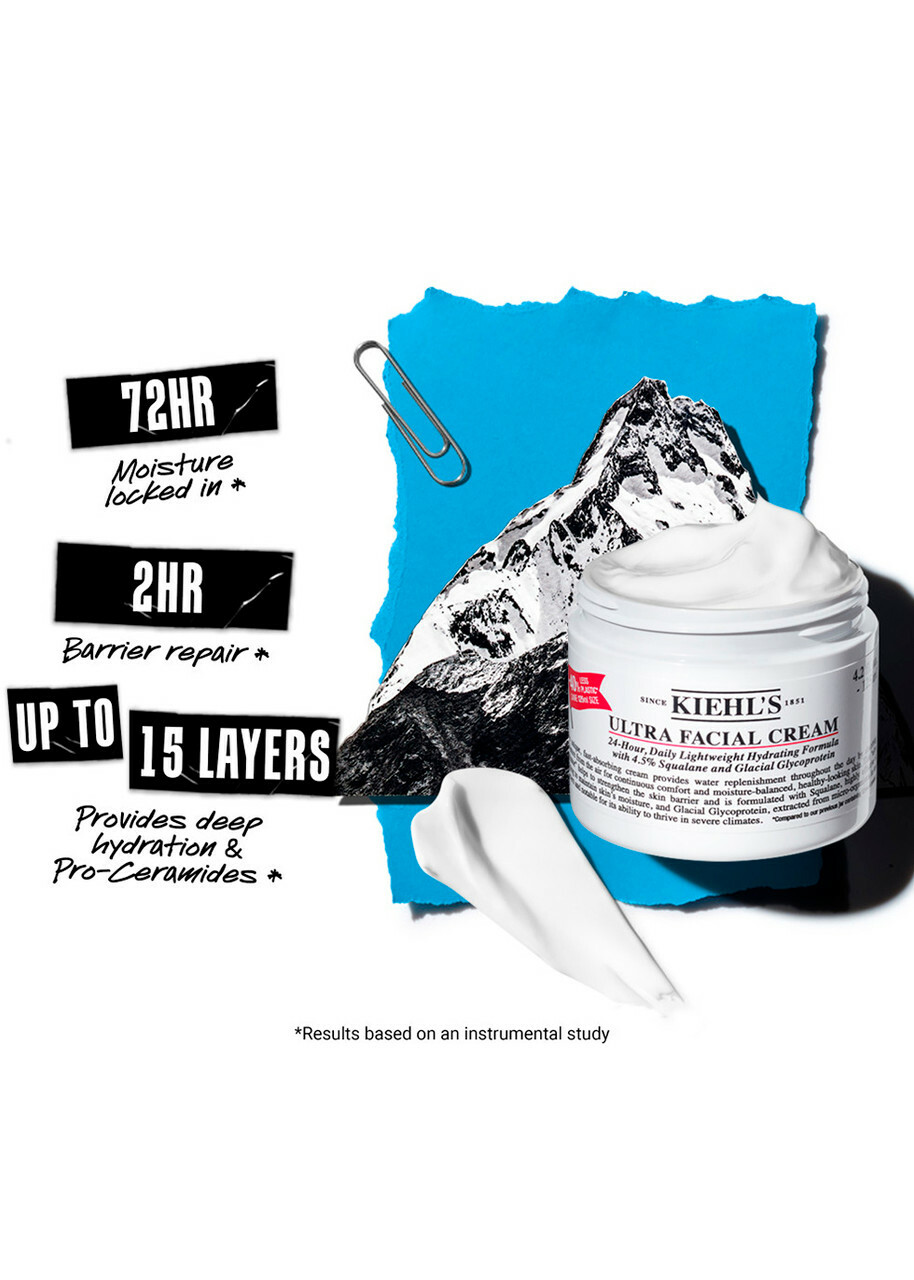 Kiehl's Ultra Facial Cream 50ml, Lotion, Retain Glacial Glycoprotein