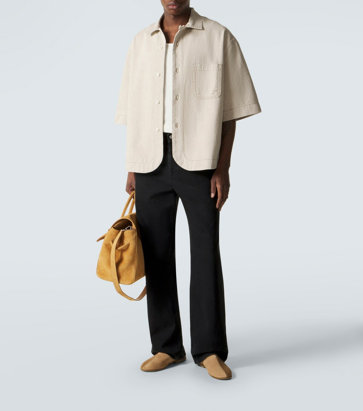 Sabah Baba suede mules