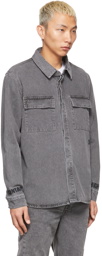 Ksubi Grey Hardwire Snakebite Shirt