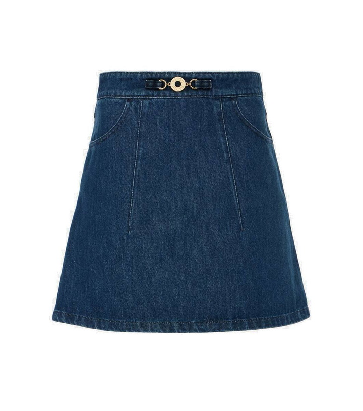 Photo: Patou Denim miniskirt