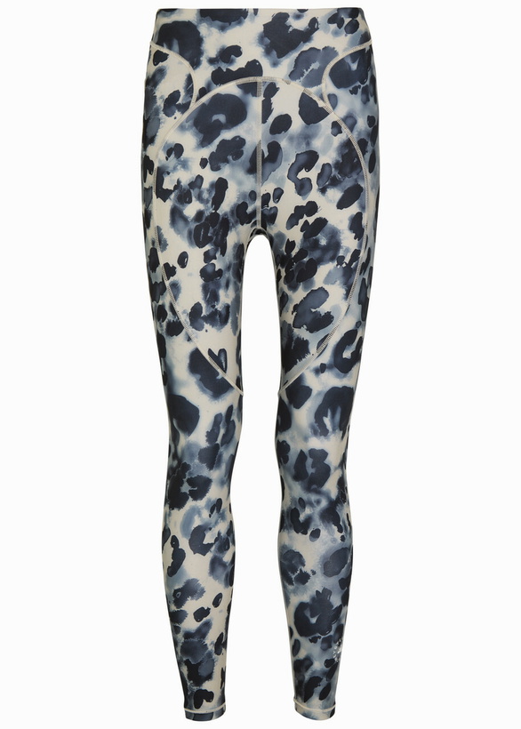 Photo: Adidas X Stella Mccartney 7/8 Printed Stretch-jersey Leggings Multicoloured
