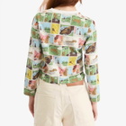 Bode Women's Comic Strip Long Sleeve Top in Multi