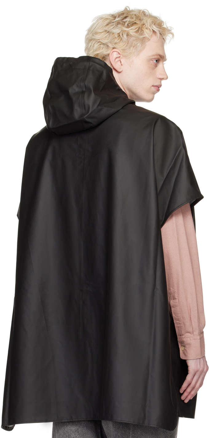 Stutterheim Black Lomma Poncho