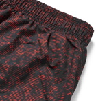 Under Armour - Printed HeatGear and Mesh Shorts - Men - Red