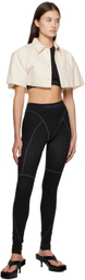 Heron Preston Black Active Sport Top