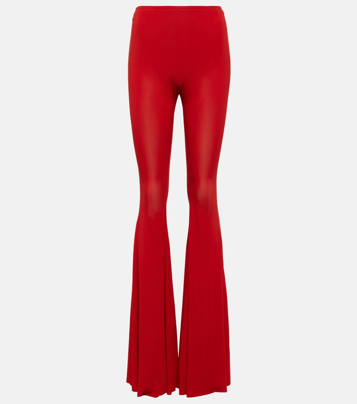 【Giuseppe Di Morabito】ビスコースジャージーのフレアパンツ Giuseppe di Morabito High-rise flared pants Giuseppe di Morabito