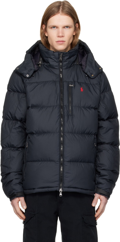 Photo: Polo Ralph Lauren Black 'The Gorham' Down Jacket
