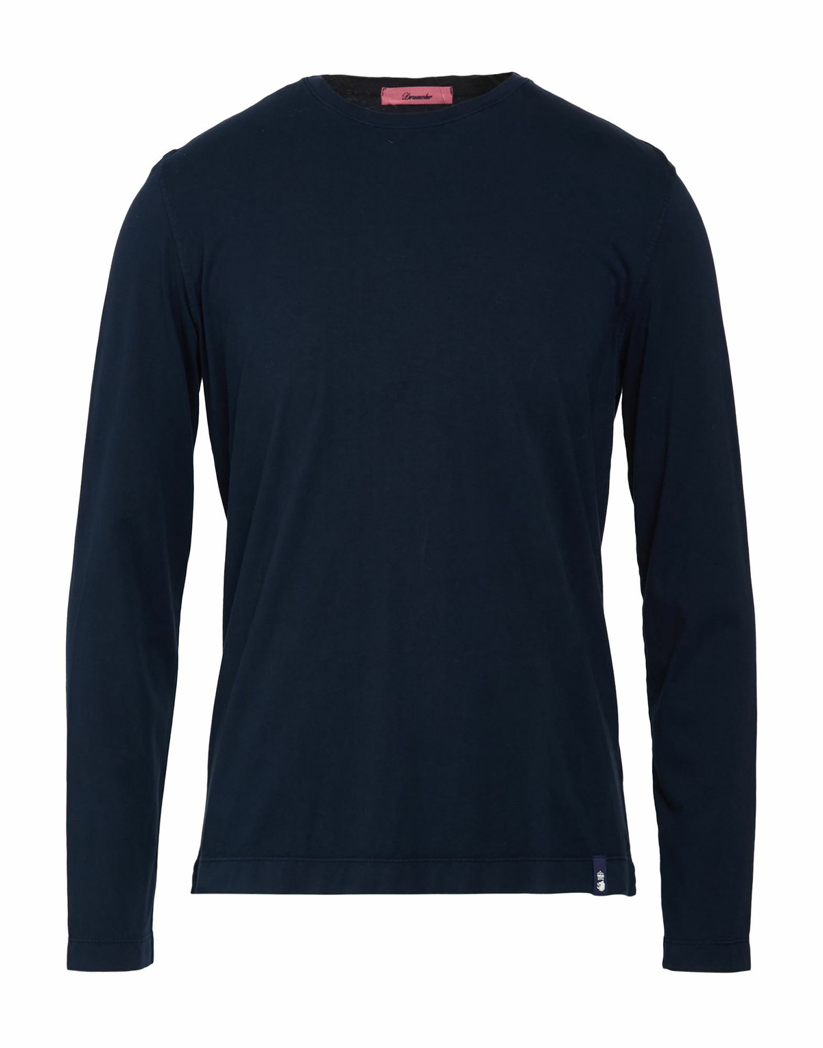 Drumohr Mens T-shirt Midnight in Blue