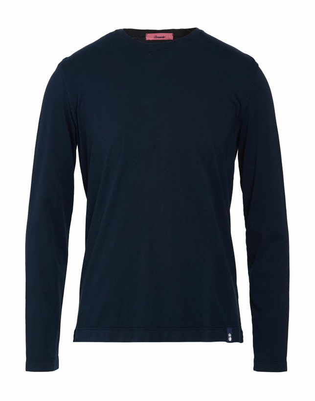 Photo: Drumohr Mens T-shirt Midnight in Blue
