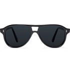 Cubitts - Killick Aviator-Style Acetate Sunglasses - Black