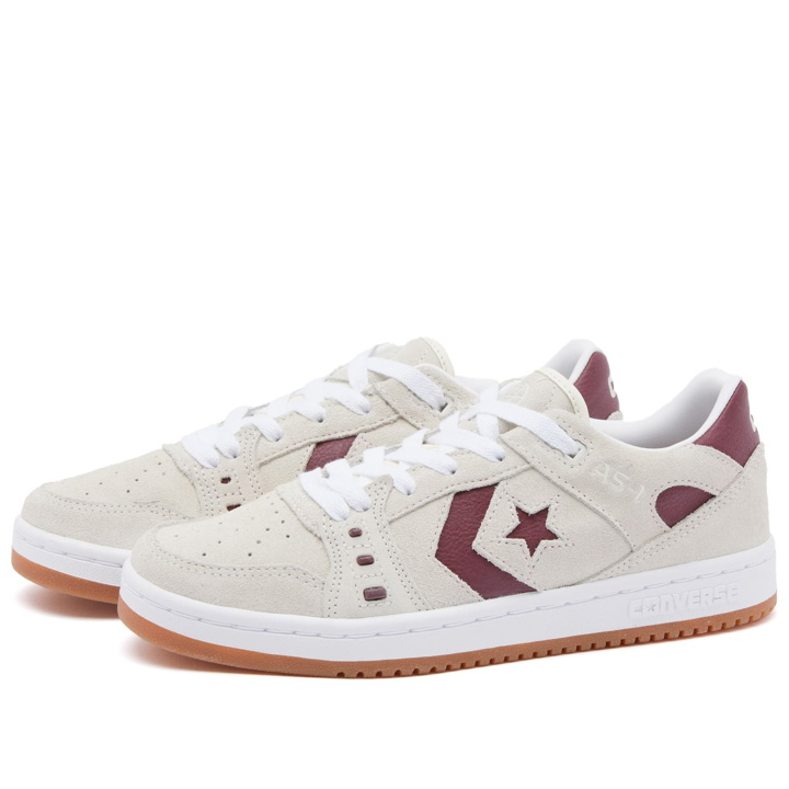 Photo: Converse AS-1 Pro Sneakers in Egret/Burgundy/Gum