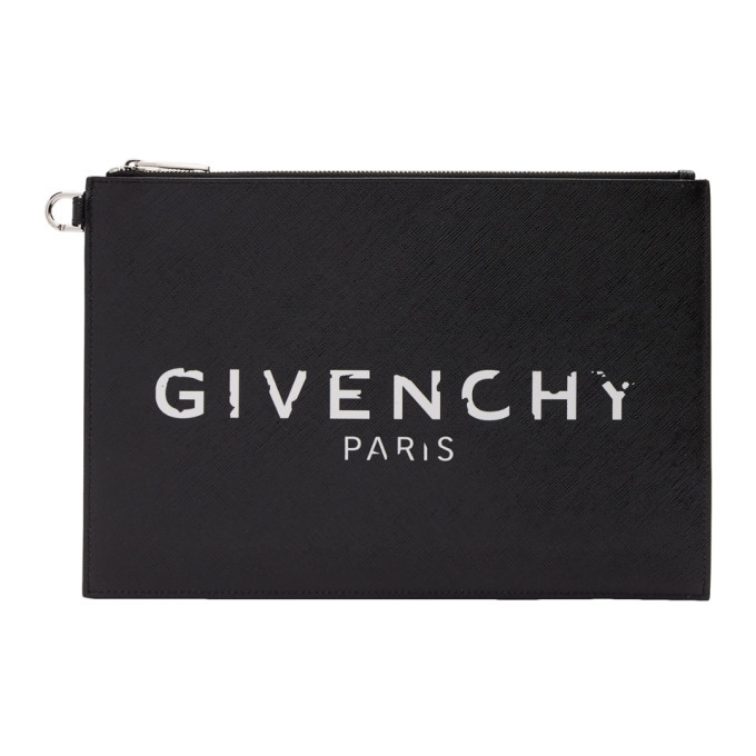 Givenchy Black Givenchy Paris Iconic Pouch Givenchy