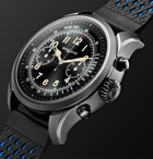 MONTBLANC - Summit 42mm Titanium and Rubber Smart Watch, Ref. No. 119563 - Black