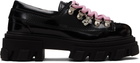 GANNI Black Cleated Derbys