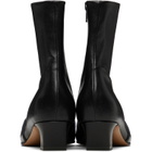 KHAITE Black Nevada Stretch Low Boots
