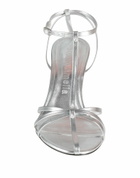 Studio Amelia Womens Sandals in Silver