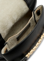 Victoria Beckham Chain Mini Leather Pouch - Black - One Size