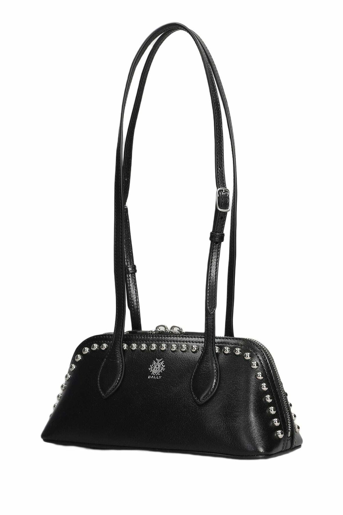 Bally Praline S Shoulder Bag In Black Leather