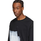 A-Cold-Wall* Black Block Painted Long Sleeve T-Shirt