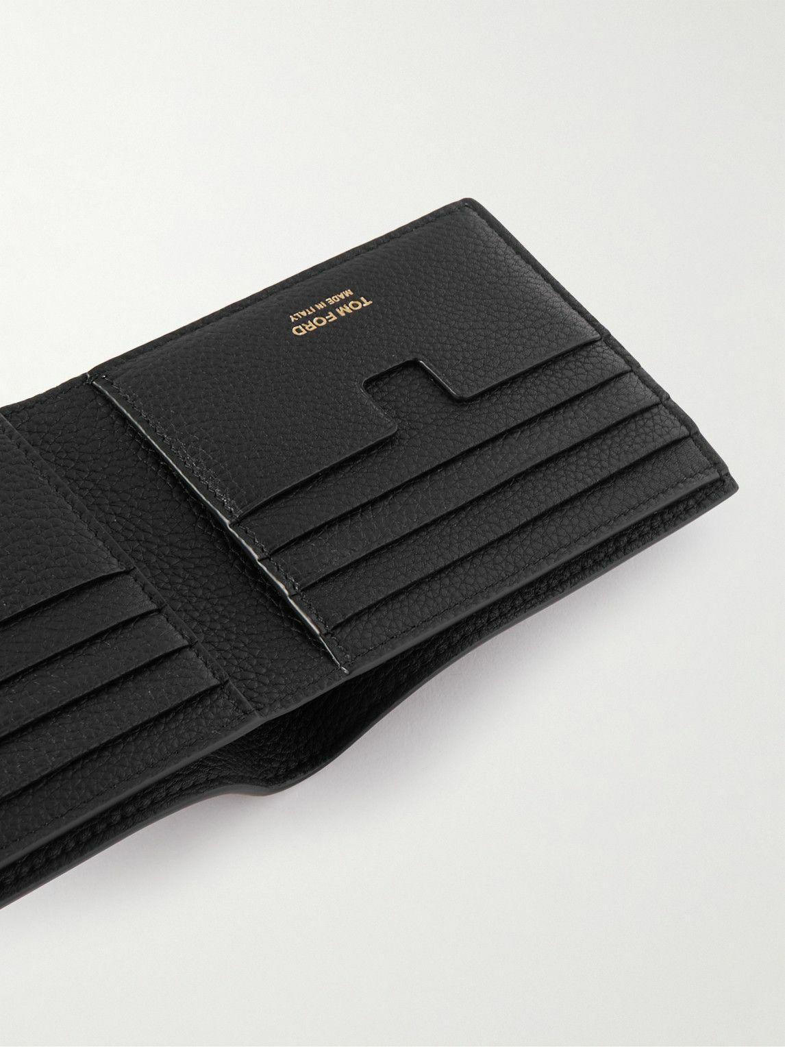 TOM FORD - Full-Grain Leather Billfold Wallet TOM FORD