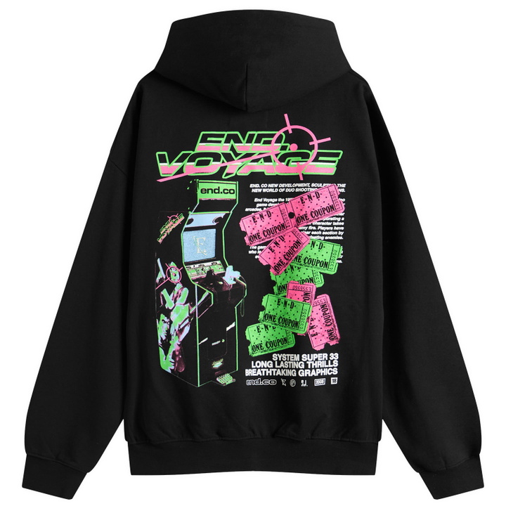 Photo: END. Coastal Arcade Voyage Hoody in Black
