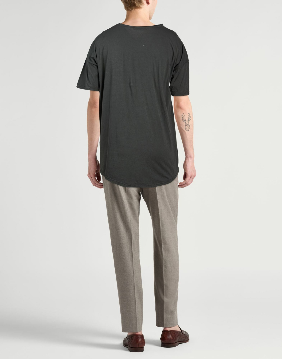 Crossley Mens T-shirt in Grey