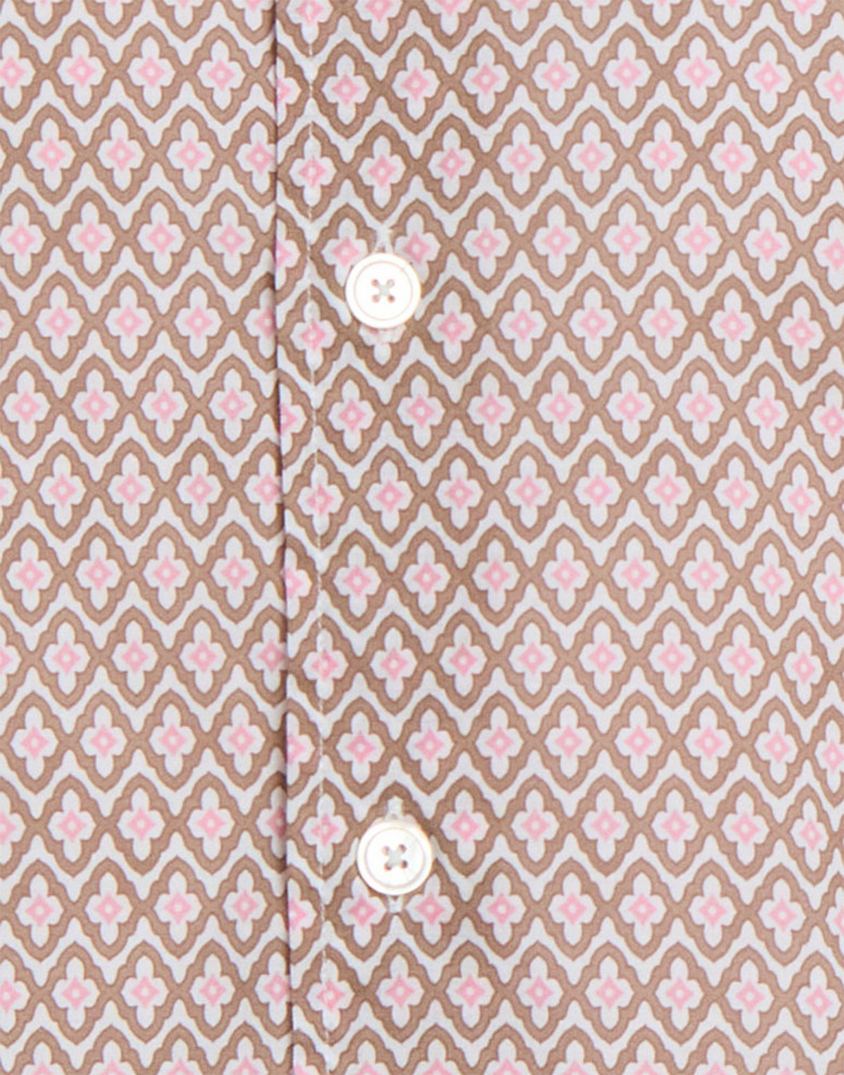 Fedeli Mens Shirt in Pink