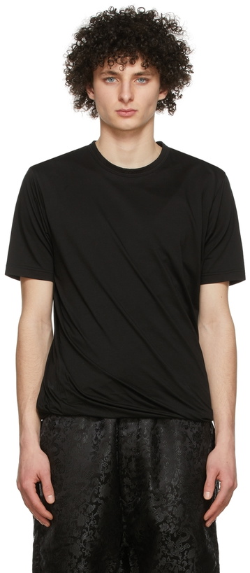 Photo: Junya Watanabe Black Cotton T-Shirt