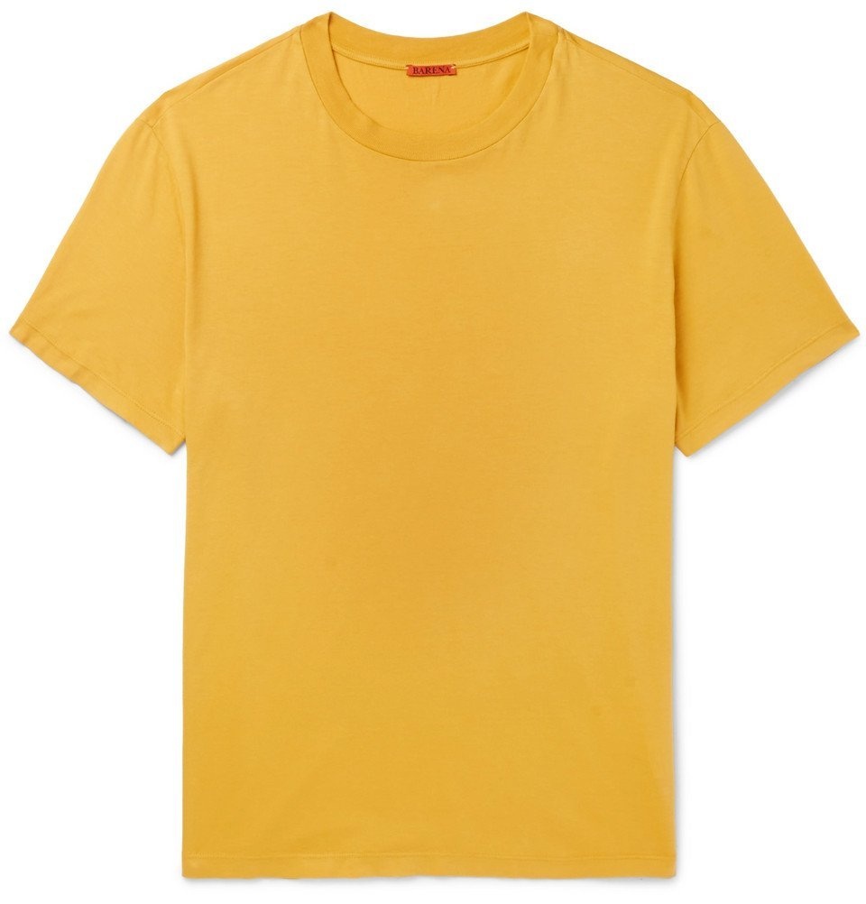 Barena - Cotton-Jersey T-Shirt - Men - Marigold Barena