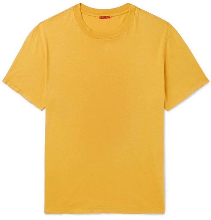 Photo: Barena - Cotton-Jersey T-Shirt - Men - Marigold