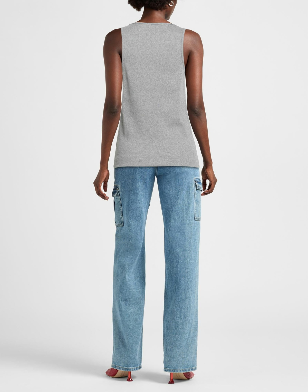 By Malene Birger Womens Tank top in Grey