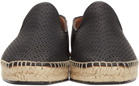 ALAÏA Black Micro Vienne Vague Openwork Espadrilles
