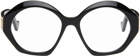 LOEWE Black Chunky Anagram Glasses