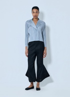 Pleats Please Issey Miyake Pleated Flare Trousers