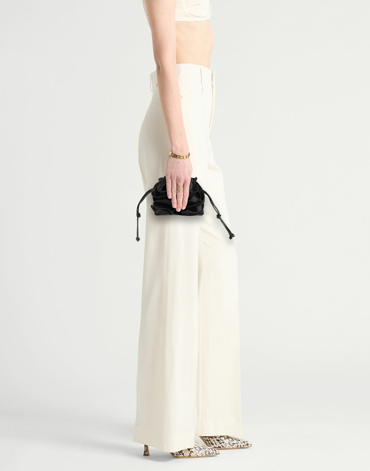 Magda Butrym Womens Clutch in Black