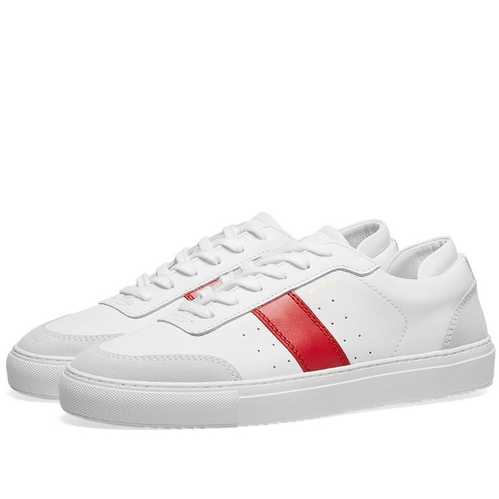 Photo: Axel Arigato Dunk Sneaker White & Red Leather