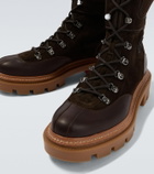 Christian Louboutin Armandine College leather hiking boots