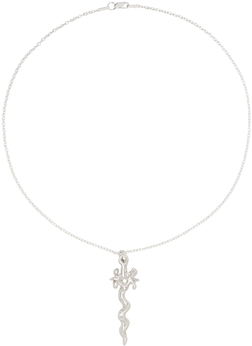 Solitude Studios Silver Soft Sword Necklace