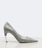 Gucci Castello calf hair pumps