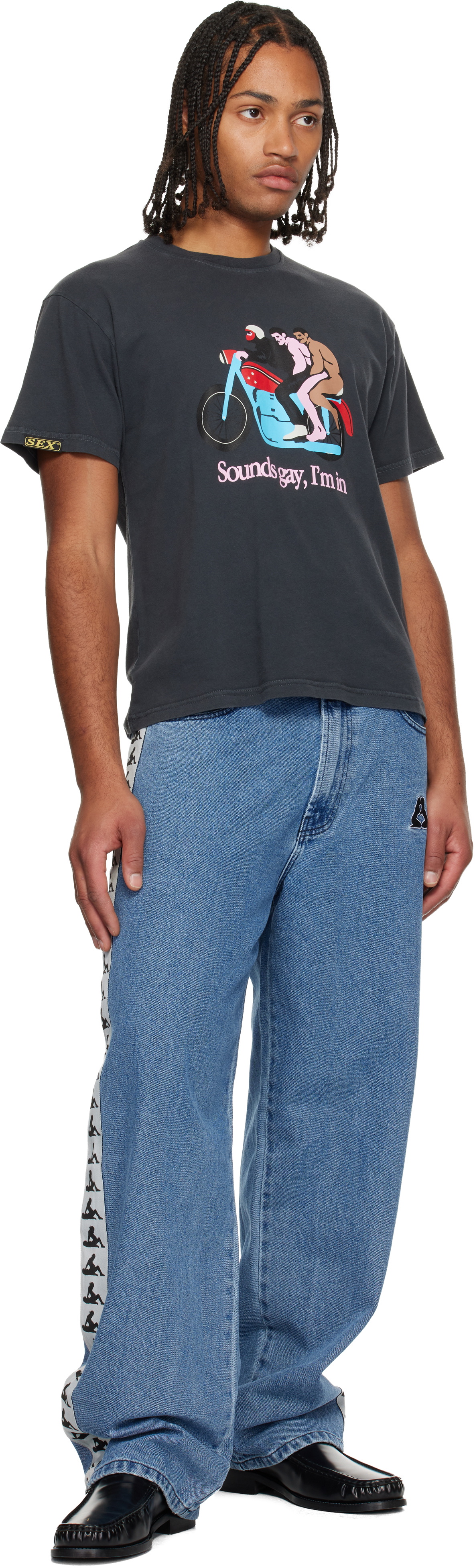 Carne Bollente Blue Your Favorite Position Jeans