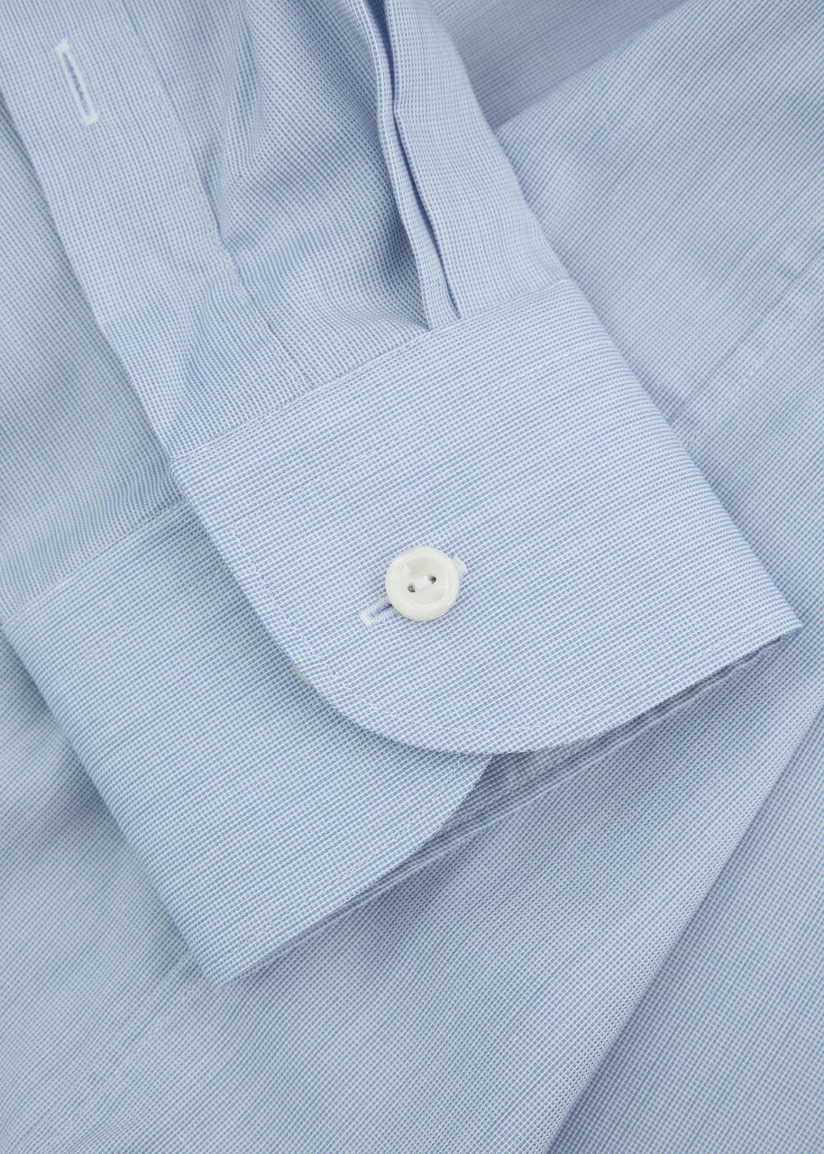 Eton Oxford Cotton Shirt Light Blue