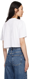 AGOLDE White Anya T-Shirt