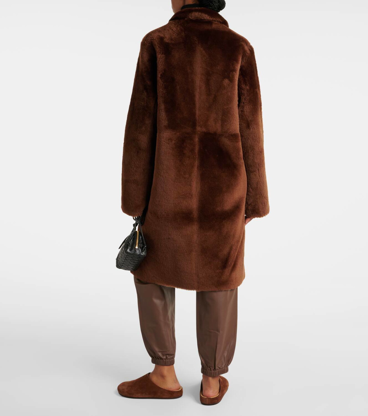 Joseph Britanny reversible shearling-lined leather coat Joseph